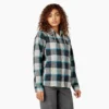Women’s Flannel Hooded Shirt Jacket Women’s Flannel Hooded Shirt Jacket