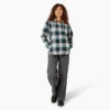 Women’s Flannel Hooded Shirt Jacket Women’s Flannel Hooded Shirt Jacket