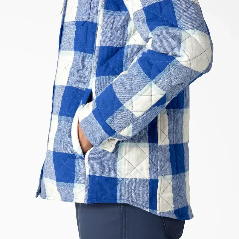 Women’s Flannel Hooded Shirt Jacket Women’s Flannel Hooded Shirt Jacket