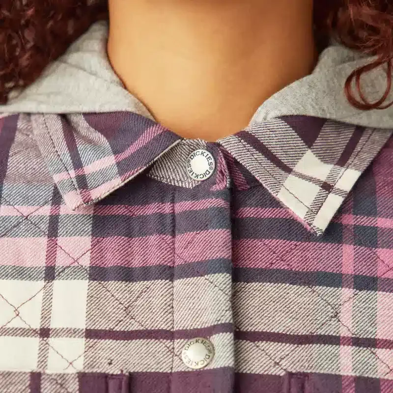 Women’s Flannel Hooded Shirt Jacket Women’s Flannel Hooded Shirt Jacket