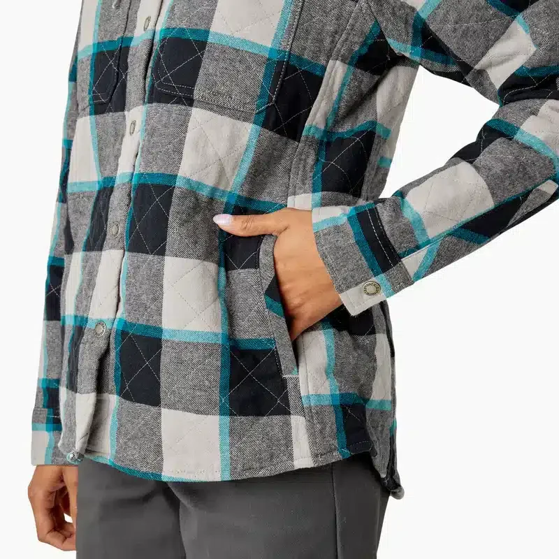 Women’s Flannel Hooded Shirt Jacket Women’s Flannel Hooded Shirt Jacket