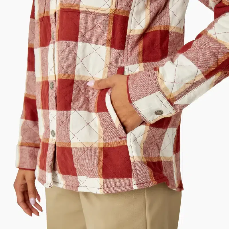 Women’s Flannel Hooded Shirt Jacket Women’s Flannel Hooded Shirt Jacket