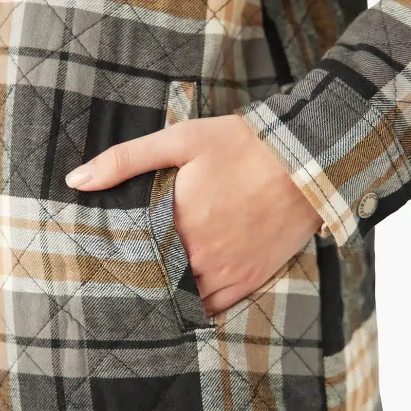 Women’s Flannel Hooded Shirt Jacket Women’s Flannel Hooded Shirt Jacket