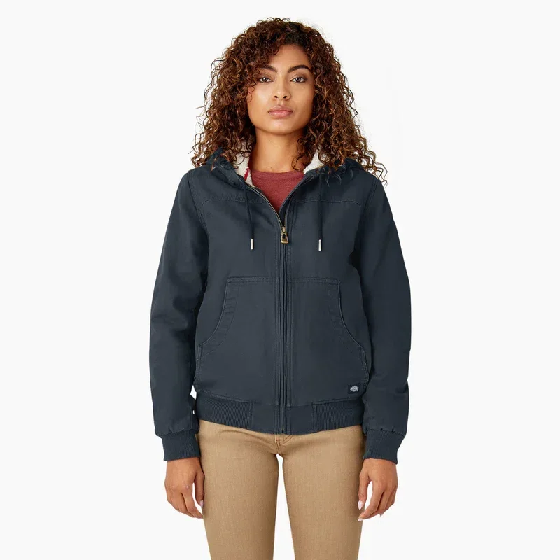 Women’s Fleece Lined Duck Canvas Jacket Women’s Fleece Lined Duck Canvas Jacket