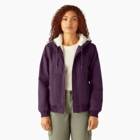 Women’s Fleece Lined Duck Canvas Jacket