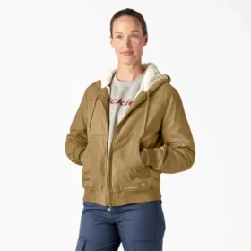 Women’s Fleece Lined Duck Canvas Jacket