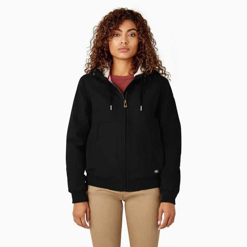 Women’s Fleece Lined Duck Canvas Jacket Women’s Fleece Lined Duck Canvas Jacket