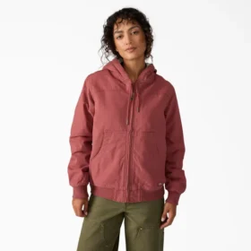 Women’s Fleece Lined Duck Canvas Jacket