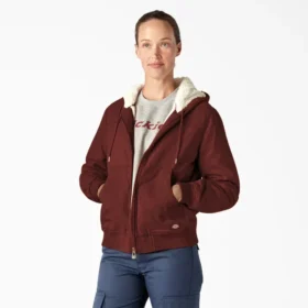Women’s Fleece Lined Duck Canvas Jacket