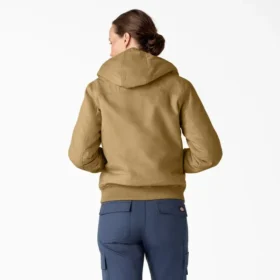 Women’s Fleece Lined Duck Canvas Jacket