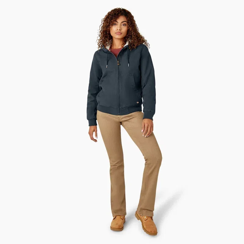 Women’s Fleece Lined Duck Canvas Jacket Women’s Fleece Lined Duck Canvas Jacket