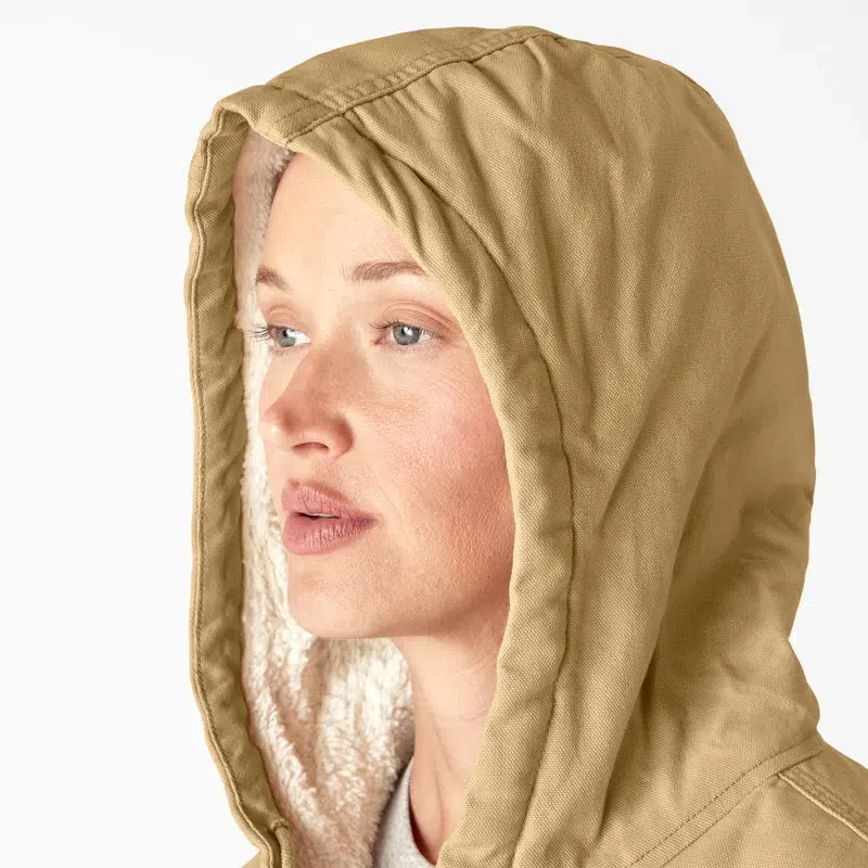 Women’s Fleece Lined Duck Canvas Jacket Women’s Fleece Lined Duck Canvas Jacket