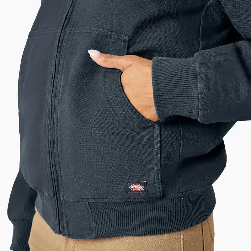 Women’s Fleece Lined Duck Canvas Jacket Women’s Fleece Lined Duck Canvas Jacket