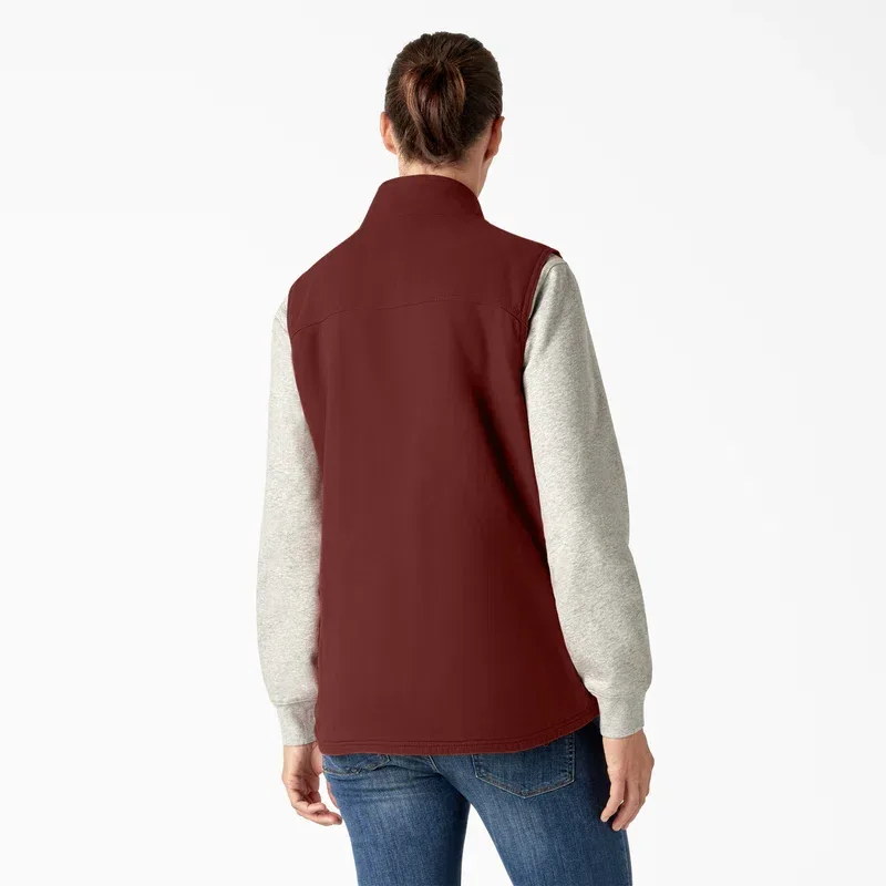 Women’s Fleece Lined Duck Canvas Vest Women’s Fleece Lined Duck Canvas Vest
