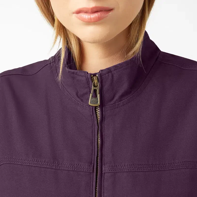 Women’s Fleece Lined Duck Canvas Vest Women’s Fleece Lined Duck Canvas Vest
