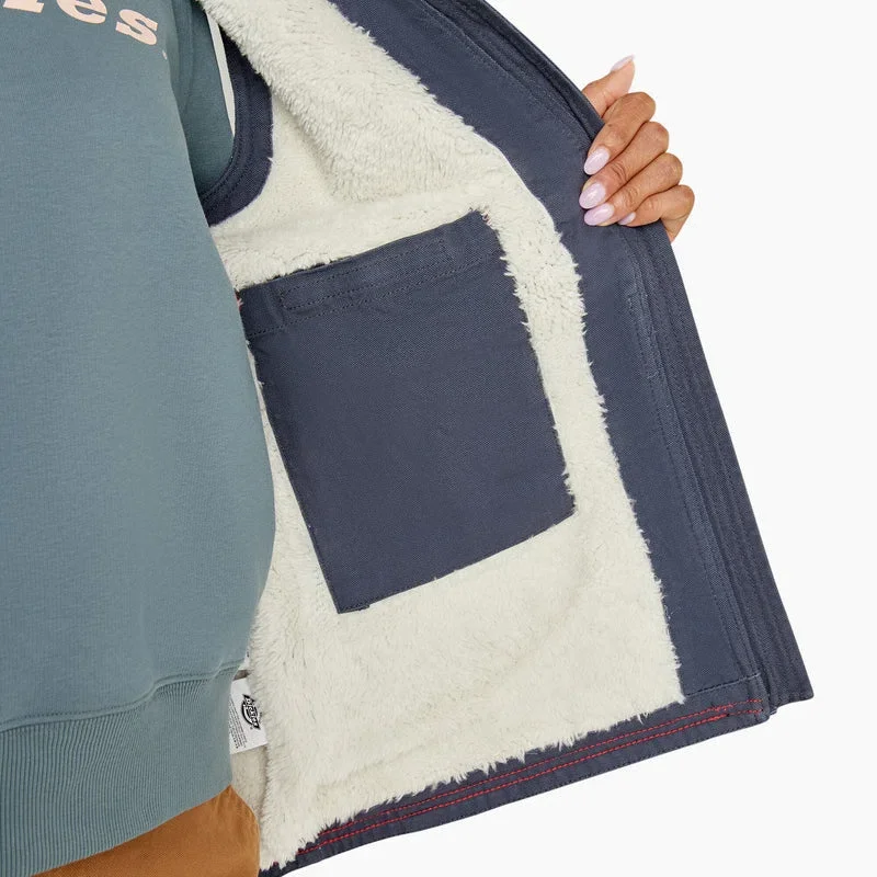 Women’s Fleece Lined Duck Canvas Vest Women’s Fleece Lined Duck Canvas Vest