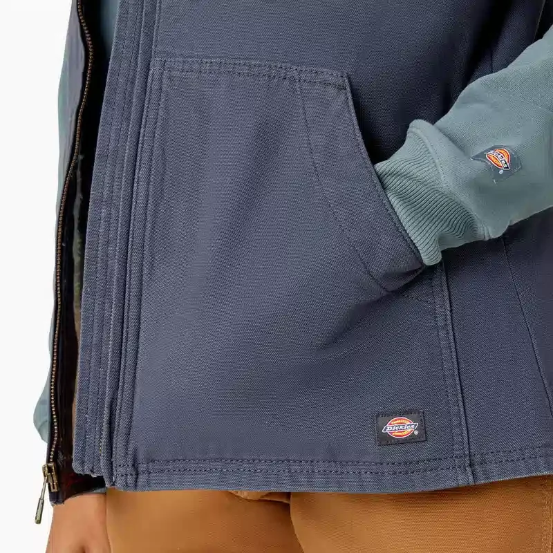 Women’s Fleece Lined Duck Canvas Vest Women’s Fleece Lined Duck Canvas Vest