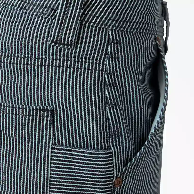 Women’s Flex Relaxed Fit Hickory Stripe Carpenter Pants Women’s Flex Relaxed Fit Hickory Stripe Carpenter Pants