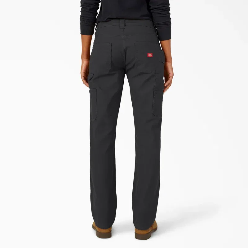 Women’s Flex Relaxed Straight Fit Duck Carpenter Pants Women’s Flex Relaxed Straight Fit Duck Carpenter Pants