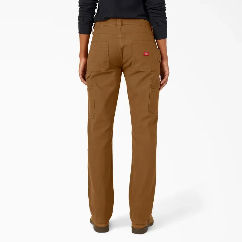 Women’s Flex Relaxed Straight Fit Duck Carpenter Pants Women’s Flex Relaxed Straight Fit Duck Carpenter Pants