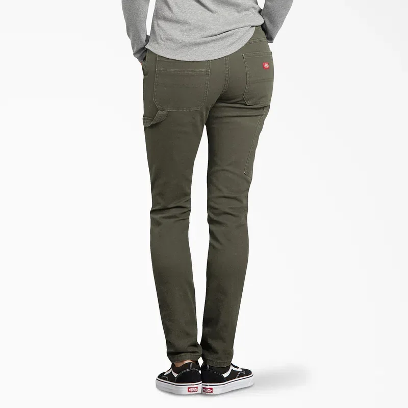 Women’s Flex Slim Fit Duck Carpenter Pants Women’s Flex Slim Fit Duck Carpenter Pants