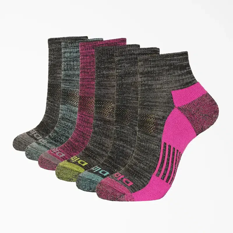 Women’s Free Run Quarter Socks, Size 6-9, 6-Pack Women’s Free Run Quarter Socks, Size 6-9, 6-Pack