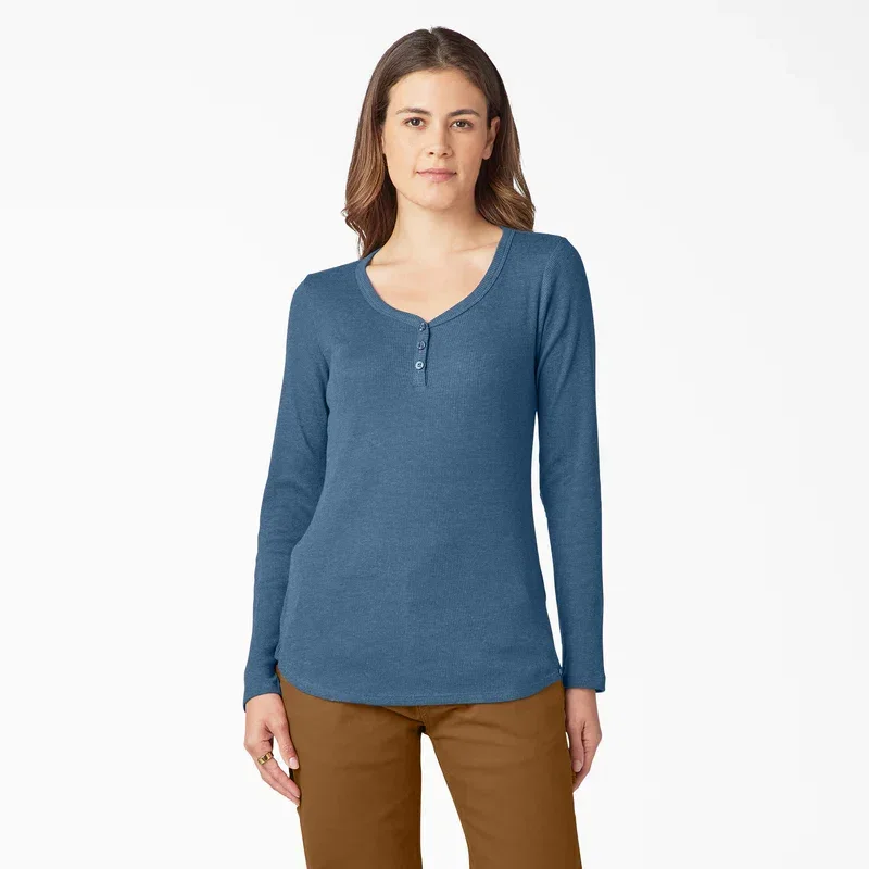 Women’s Henley Long Sleeve Shirt Women’s Henley Long Sleeve Shirt