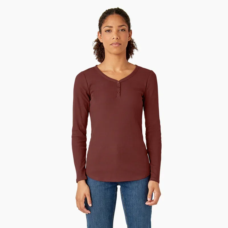 Women’s Henley Long Sleeve Shirt Women’s Henley Long Sleeve Shirt