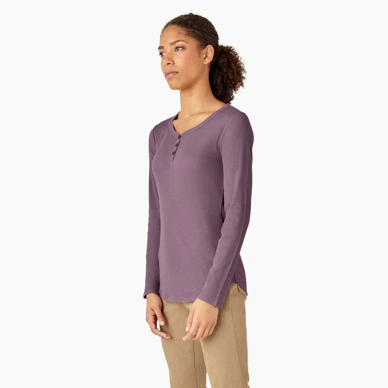 Women’s Henley Long Sleeve Shirt Women’s Henley Long Sleeve Shirt