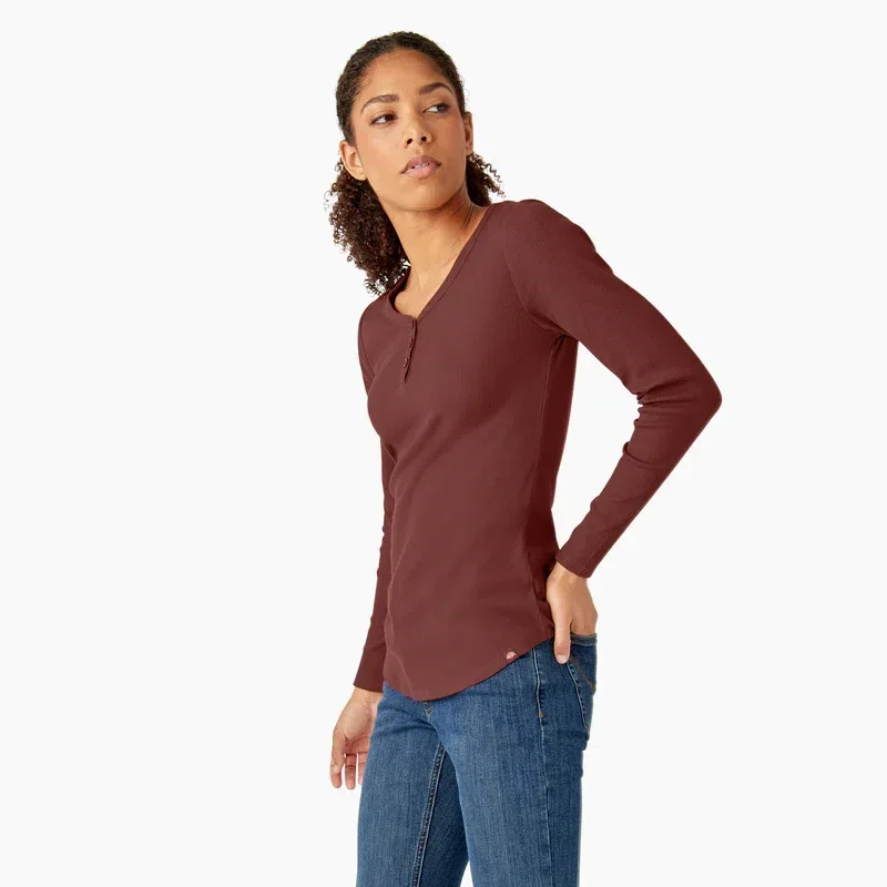 Women’s Henley Long Sleeve Shirt Women’s Henley Long Sleeve Shirt