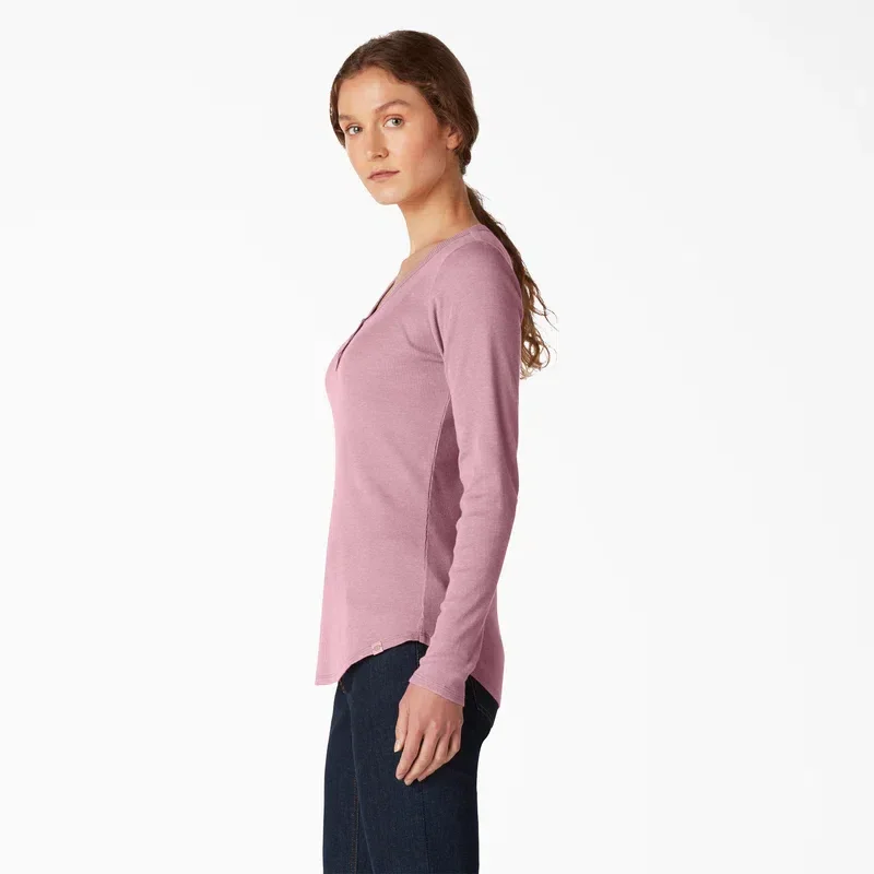 Women’s Henley Long Sleeve Shirt Women’s Henley Long Sleeve Shirt