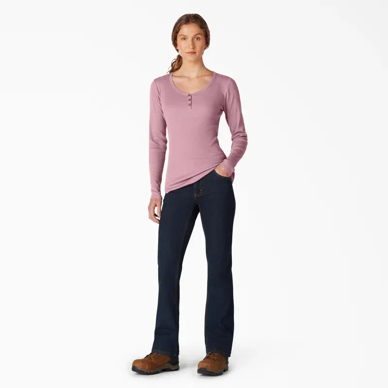 Women’s Henley Long Sleeve Shirt Women’s Henley Long Sleeve Shirt