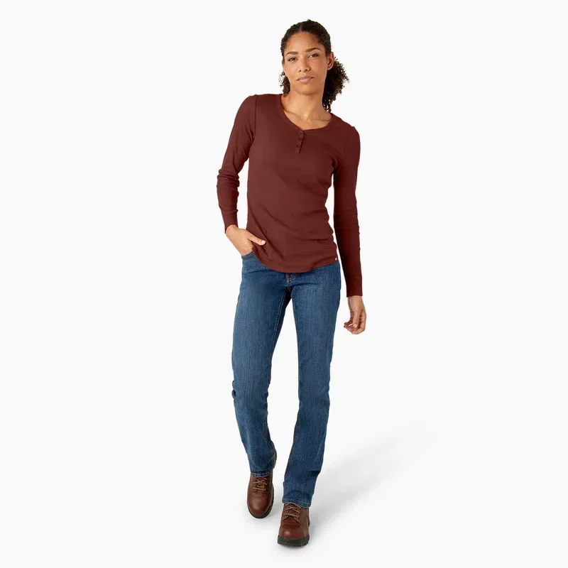 Women’s Henley Long Sleeve Shirt Women’s Henley Long Sleeve Shirt
