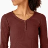 Women’s Henley Long Sleeve Shirt Women’s Henley Long Sleeve Shirt