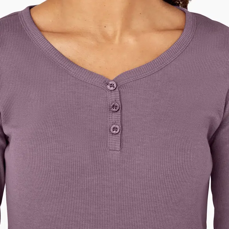 Women’s Henley Long Sleeve Shirt Women’s Henley Long Sleeve Shirt