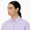 Women’s Hickory Stripe Cropped Work Shirt Women’s Hickory Stripe Cropped Work Shirt