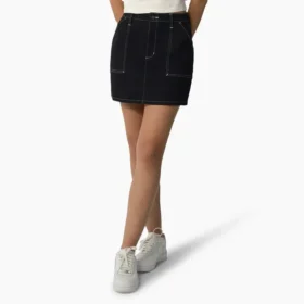 Women’s High Waisted Carpenter Skirt