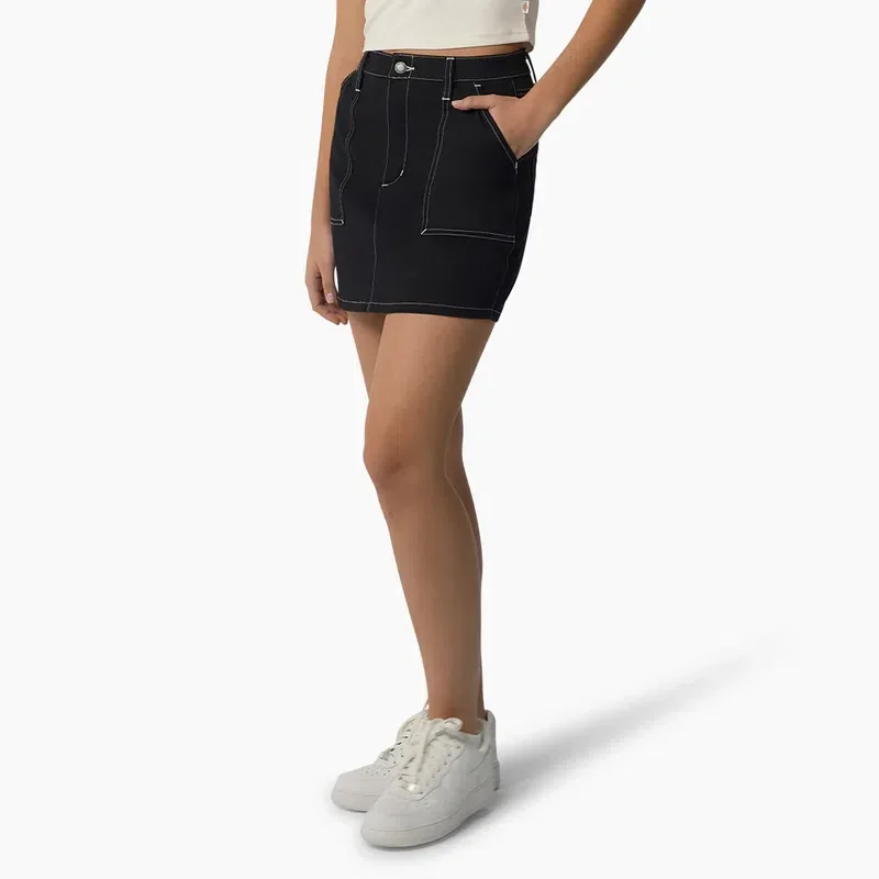 Women’s High Waisted Carpenter Skirt Women’s High Waisted Carpenter Skirt