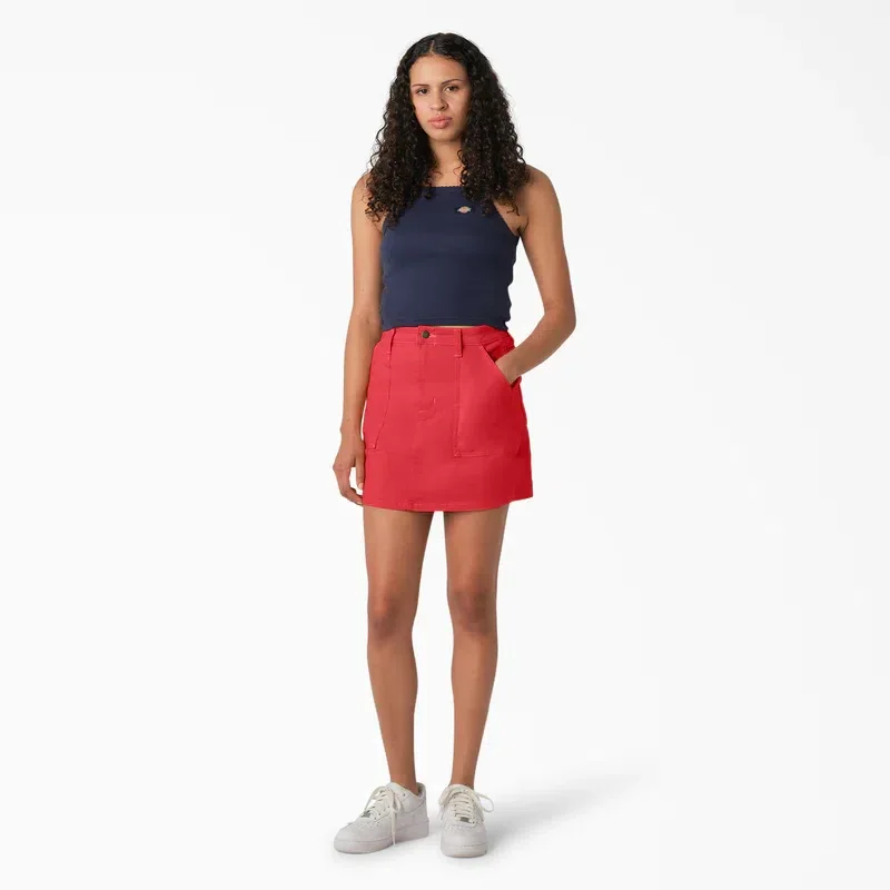 Women’s High Waisted Carpenter Skirt Women’s High Waisted Carpenter Skirt