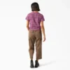 Women’s Large Striped Cropped Pocket T-Shirt Women’s Large Striped Cropped Pocket T-Shirt