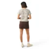 Women’s Large Striped Cropped Pocket T-Shirt Women’s Large Striped Cropped Pocket T-Shirt