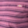 Women’s Large Striped Cropped Pocket T-Shirt Women’s Large Striped Cropped Pocket T-Shirt