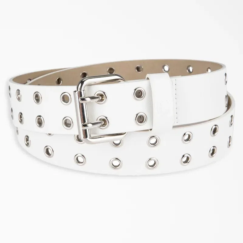 Women’s Leather Double Grommet Belt Women’s Leather Double Grommet Belt