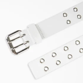 Women’s Leather Double Grommet Belt