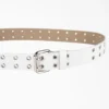 Women’s Leather Double Grommet Belt Women’s Leather Double Grommet Belt