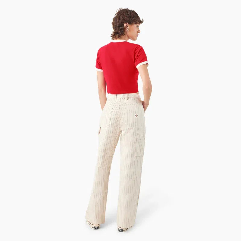 Women’s Lewistown Cropped Ringer T-Shirt Women’s Lewistown Cropped Ringer T-Shirt