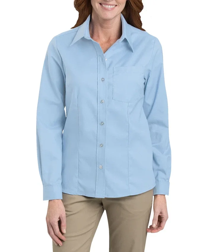 Women’s Long Sleeve Stretch Oxford Shirt Women’s Long Sleeve Stretch Oxford Shirt