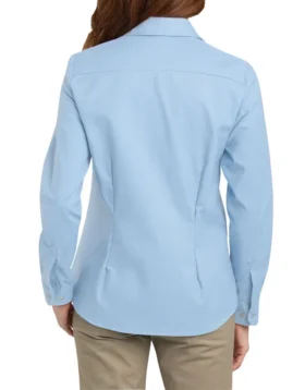 Women’s Long Sleeve Stretch Oxford Shirt