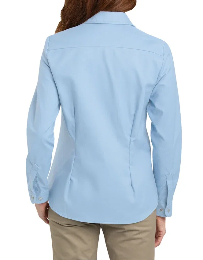 Women’s Long Sleeve Stretch Oxford Shirt Women’s Long Sleeve Stretch Oxford Shirt