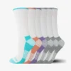 Women’s Moisture Control Crew Socks, Size 6-9, 6-Pack Women’s Moisture Control Crew Socks, Size 6-9, 6-Pack